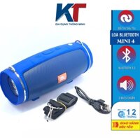 Loa Bluetooth JBL Charge 4+ Mini có dây đeo bass tốt khoẻ - Âm thanh chuẩn 2 bass - Pin Trâu