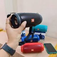 Loa Bluetooth JBL Charge 4+ Mini bass tốt khoẻ - có dây đeo hàng cao cấp