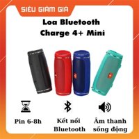 Loa Bluetooth JBL Charge 4+ Mini bass tốt khoẻ - có dây đeo Version 2021