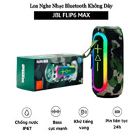 Loa Bluetooth JBL Flip 6 Max, Loa Nghe Nhạc Công Suất Lớn, Loa JBL FLIP6 Max Bass Mạnh, Treble Rời, Pin Trâu