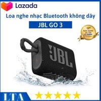 Loa Bluetooth JBL Go 3 Loa Nghe Nhạc Công Suất Lớn 4.2 W Loa Bluetooth Bass Mạnh Kháng Nước và Bụi IP67 Chơi Nhạc 5h Công Nghệ JBL Pro Sound Kiểu Dáng Di Động Kết Nối Bluetooth 5.1 Dùng Cho LapTop Máy Tính Điện Thoại