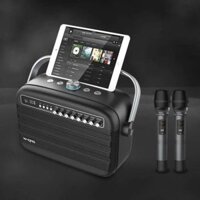 Loa bluetooth Karaoke 100W W-KING K9 +2 MIC