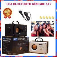 Loa Bluetooth Karaoke Công Suất Lớn, Loa Xach Tay Mini, Loa bluetooth kèm mic A17 - Bảo Hành 1 Đổi 1