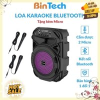 Loa Bluetooth Karaoke Công Suất Lớn, Loa Hát Karaoke Mini Hát Gia Đình BINTECH KA99 - Bảo Hành 1 Đổi 1