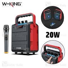 Loa Bluetooth karaoke di động trợ giảng W-King H2