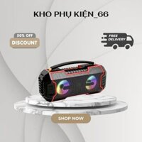 LOA BLUETOOTH KARAOKE HT-M10 [Tặng kèm 1 Mic cắm trực tiếp] - Bass mạnh Siêu Trầm công suất lớn BH 12 tháng khophukien66