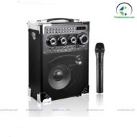 Loa bluetooth karaoke K66 loa karaoke mini