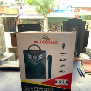 Loa bluetooth karaoke Kiomic K56