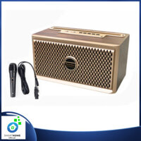 Loa bluetooth karaoke mini A31 vỏ gỗ công suất lớn Tặng kèm mic hát âm thanh siêu hay bass khỏe Bảo hành 1 đổi 1 cực tốt