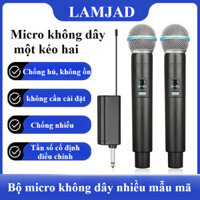 Loa Bluetooth Karaoke Mini bộ micro không dây karaoke Rayhayes Dành cho mọi LOA KÉO , ÂM LY , Vang Số