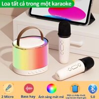 Loa Bluetooth Karaoke Mini K52 kèm mic không dây sound effect support, loud speaker power, ultra-standard bass, Loa Bluetooth Mini