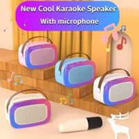 Loa Bluetooth Karaoke Mini K88, với micrô không dây, vẻ ngoài tốt, chất lượng âm thanh mạnh mẽ