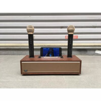 Loa bluetooth karaoke mini Peterhot A100 công suất lớn không dây có mic âm thanh siêu hay bass khỏe Bảo hành 1 đổi 1