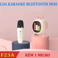 Loa Bluetooth Karaoke Mini F23A xách tay di động - Nhỏ gọn, âm thanh hay