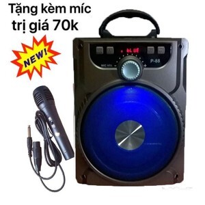 Loa bluetooth karaoke P-89