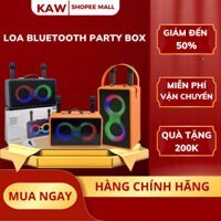 Loa Bluetooth Karaoke PARTY BOX, Âm Thanh Cực Chất, Bass Mạnh, Pin Trâu, Đèn Led, Bảo Hành 12 Tháng