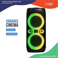 Loa bluetooth karaoke QS-4220 party box , bass cực mạnh ,bass 20 kép tặng kèm 1 micro không dây