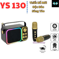 Loa Bluetooth Karaoke SU-YOSD YS-130 (Kèm 2 Micro Không Dây) - Thiết Kế Mới Siêu Sang Trọng