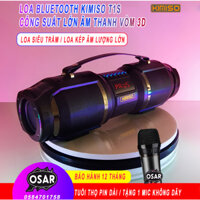 Loa Bluetooth Karaoke Xách Tay Di Động KIMISO T1S Tặng Kèm Micro Hát Karaoke Không Dây- Loa Bluetooth karaoke SK 2036