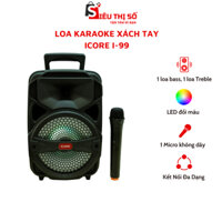 Loa Bluetooth Karaoke Xách Tay iCore i-99 - Siêu Thị Số