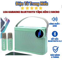 Loa bluetooth karaoke YS-210/ YS-91 công xuất lớn, Không Dây Kèm Loa Bắt Âm Tốt ,bảo hành 6 tháng