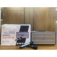 Loa Bluetooth Karaoke BESTSOUND M6 PRO (Kèm 2 Micro Không Dây)
