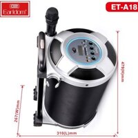 Loa Bluetooth kèm Mic karaoke âm Bass siêu sâu  Pin khủng chân kéo  thuận tiện  di chuyển Earldom ET-A18