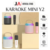 Loa Bluetooth Kèm Mic Karaoke Y2, Mic Bắt Tiếng Hát Cực Tốt, Âm Bass Siêu Đầm, Pin Trâu (JA OFFICIAL)