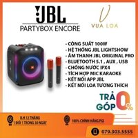 Loa Bluetooth Kèm Micro JBL Party Box Encore Chính hãng PGI - Bảo Hành 12 Tháng
