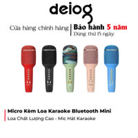 Loa Bluetooth Kèm Micro Karaoke Cầm Tay Mini WS900 Công Nghệ Mới Âm Thanh Cực Hay Chính Hãng