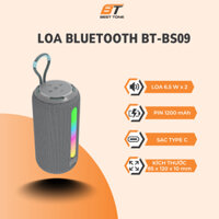 Loa Bluetooth Không Dây 5.3 BT-BS09 - Công Suất 13W, Bass Mạnh, Đèn LED, Âm Thanh Sống Động