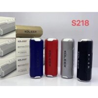 Loa Bluetooth Không Dây Cầm Tay KOLEER S218 Nghe Nhạc Hay, Hỗ Trợ Cắm Usb Thẻ Nhớ Tf Nhỏ Gọn Giá Rẻ. Bảo hành 6 tháng
