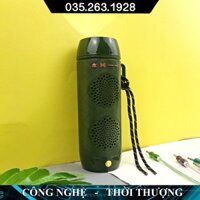 Loa bluetooth không dây J18 đa năng kiêm đèn pin - loa nghe nhạc siêu bass, chống va đập, có dây đeo theo balo