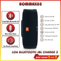 Loa bluetooth không dây jbl charge 3 vỏ nhôm, loa bluetooth pin trâu, kết nối nhanh, hỗ trợ thẻ nhớ USB
