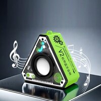 Loa Bluetooth không dây kiểu dáng tam giác hỗ trợ cổng sạc USB - V2