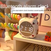 Loa Bluetooth không dây mini kiêm đồng hồ hoạt hình dễ thương đa năng