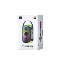 LOA BLUETOOTH KHÔNG DÂY WIWU THUNDER KÈM MICRO P20 80W cho các thiết bị điện tử âm thanh nổi - Hàng chính hãng