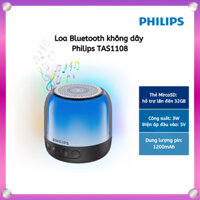 Loa Bluetooth không dây Philips TAS1108 - hifi 1200mah Âm Thanh Siêu Trầm Và Phụ Kiện-BH6-12tháng
