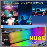 Loa Bluetooth Không Dây Soundbar RGB Âm Thanh Vòm 3D Phiên Bản Đặc Biệt Dùng Cho Máy Tính Vi Tính, Có Đèn LED.