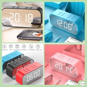 Loa Bluetooth kiêm đồng hồ AEC BT501