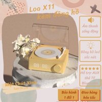 Loa bluetooth kiêm đồng hồ báo thức X11 bản new2022 - Một Chút Xinh