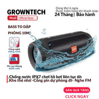 Loa bluetooth kiêm pin dự phòng GrownTech Charge 2+ mini, bass mạnh