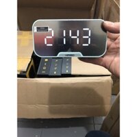 Loa Bluetooth Kimiso K10 pin trâu, tích hợp radio, đồng hồ báo thức, hỗ trợ thẻ nhớ - Thegioiphukien.vn