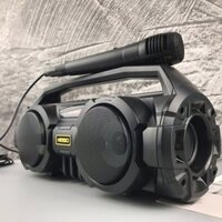 Loa Bluetooth KIMISO KM-S01 2 Bass Mạnh Mẽ, Loa Hát Karaoke Di Động Bảo Hành 12 Tháng