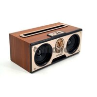 Loa Bluetooth KIMISO KM7 Cao Cấp Nghe Nhạc Hay, Loa Kimiso KM7 Thiết Kế Cổ Điển Vân Gỗ, Độ Bền Cao. Bảo Hành 12 Tháng