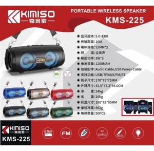 Loa bluetooth Kimiso KMS-225