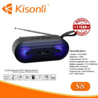 LOA BLUETOOTH KISONLI S8