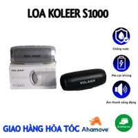 Loa Bluetooth Koleer S1000 Âm Thanh Đỉnh Cao, Nhỏ Gọn Cầm Tay Tiện Lợi, Thiết Kế Đẹp Chắc Chắn, Nhiều Màu - BH 12 Tháng