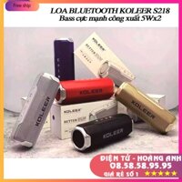 LOA BLUETOOTH KOLEER S218 công suất 10W bass cực mạnh siêu hay- hỗ trợ thẻ nhớ/USB/AUX/FM (nhiều màu)