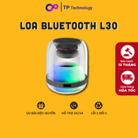 Loa bluetooth L30 cao cấp, loa nghe nhạc đèn led RGB đổi màu, âm thanh vòm 6D cực đã, công suất lớn, pin trâu